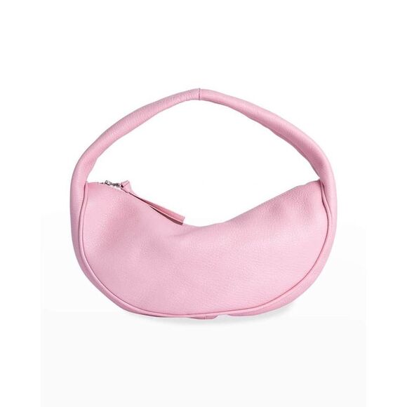 By far cush peony grained leather shoulder bag one size soft pink - Picture 4 of 10